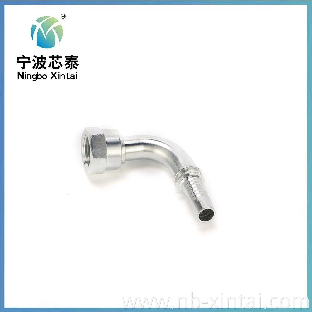 22691 90° Bsp Female 60° Cone Reusable Hydraulic Hose Fittings